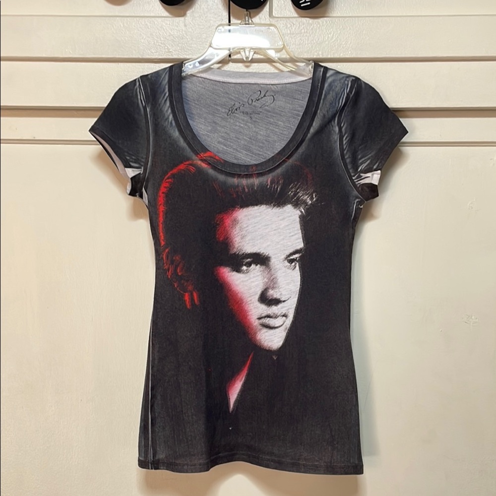 Elvis Presley Black Tee